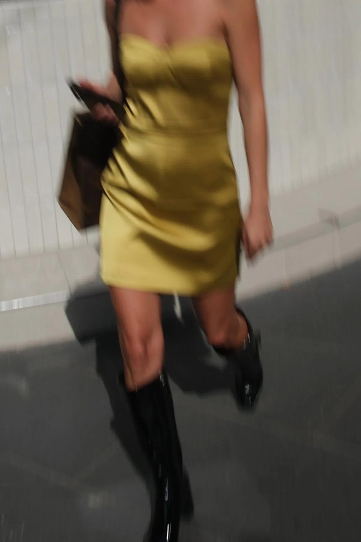 STARLET DRESS CHARTREUSE