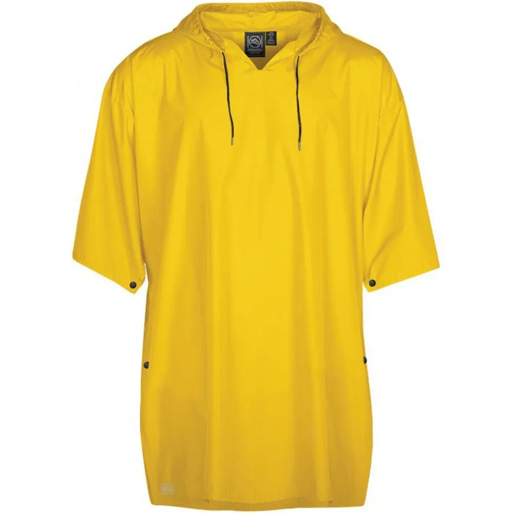 Stormtech Unisex Cyber Yellow Stratus Snap-Fit Poncho