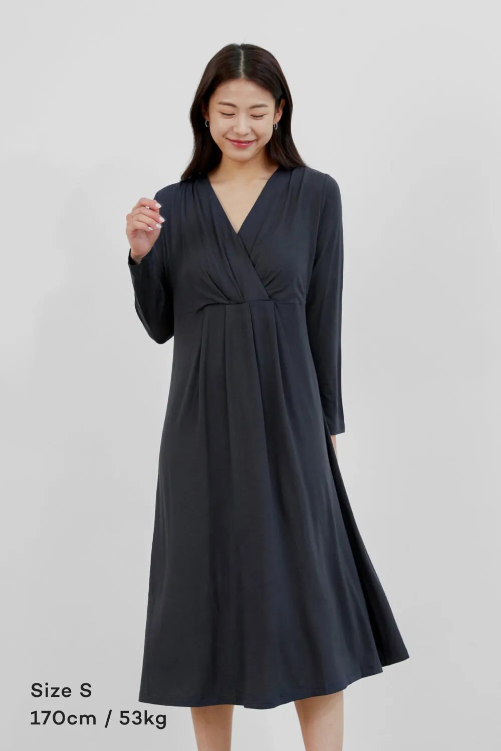 SUPERFINE MODAL Flare Wrap Dress