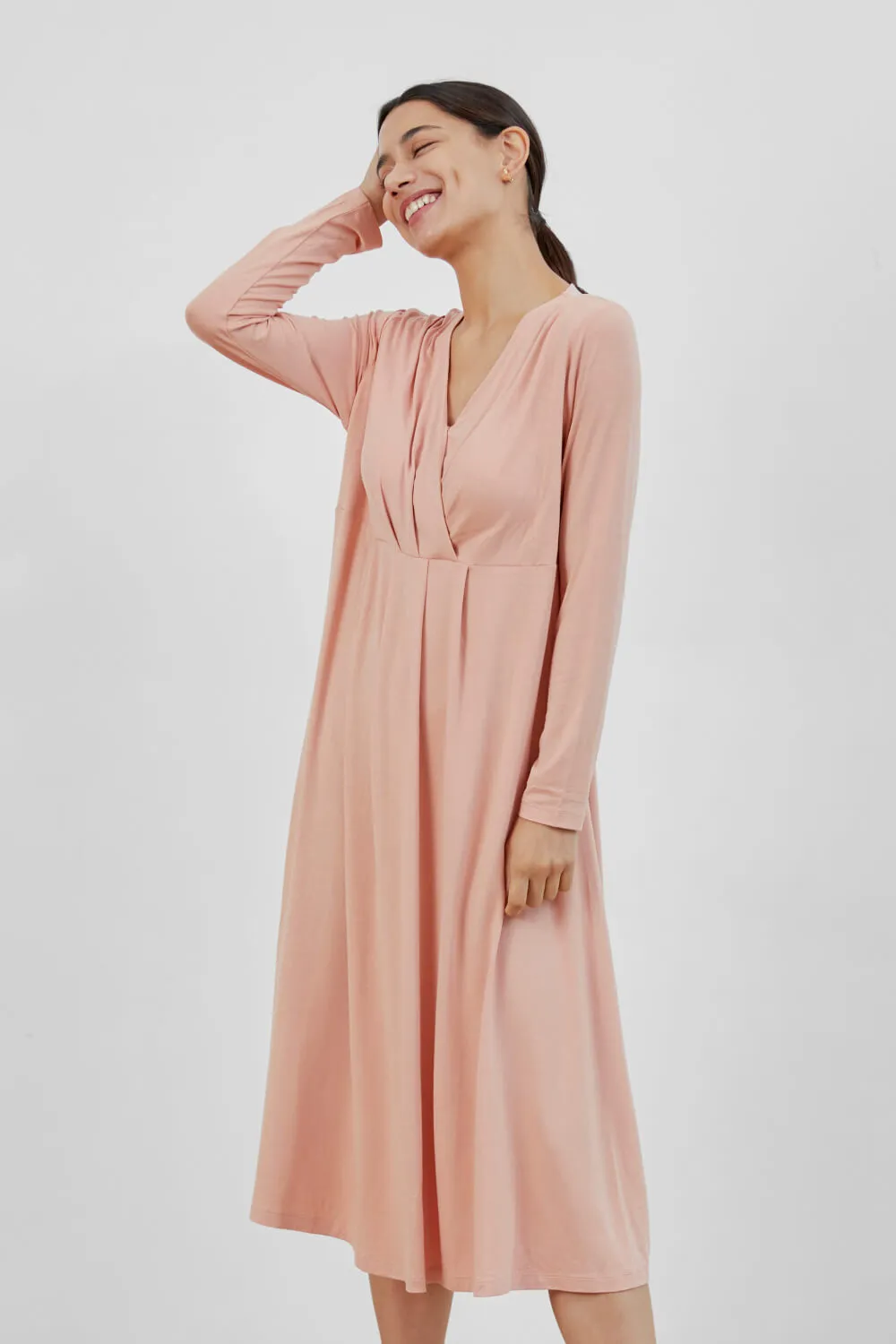 SUPERFINE MODAL Flare Wrap Dress