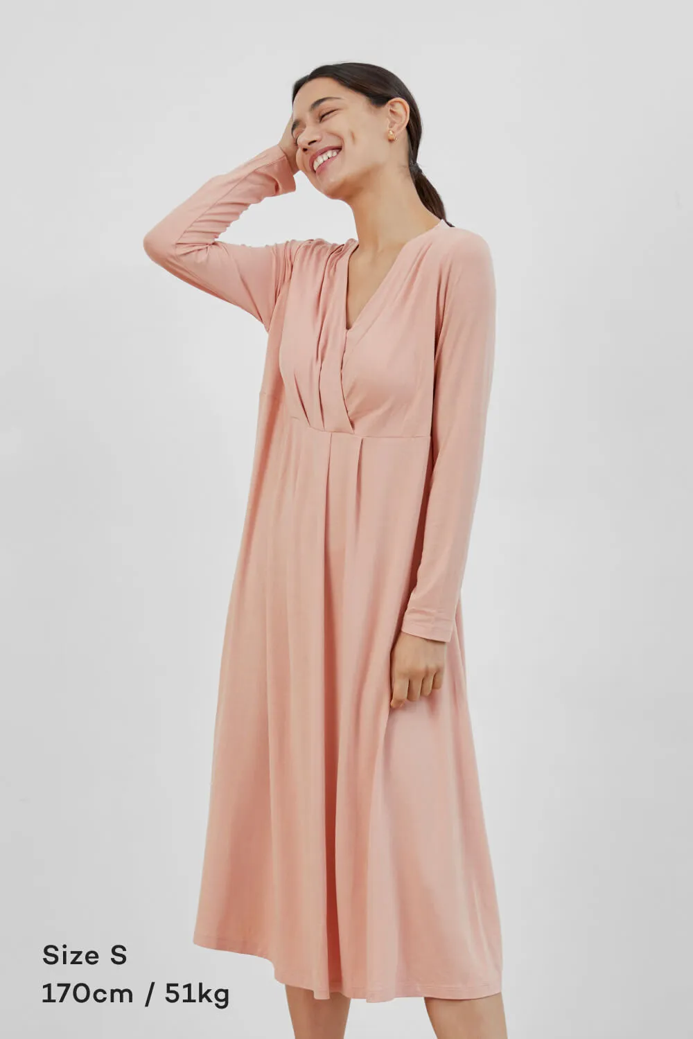 SUPERFINE MODAL Flare Wrap Dress