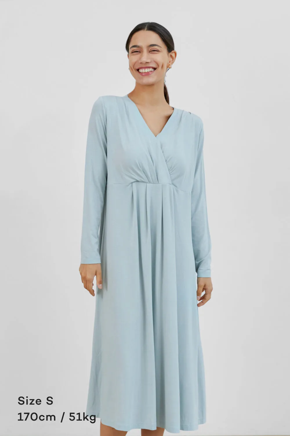 SUPERFINE MODAL Flare Wrap Dress