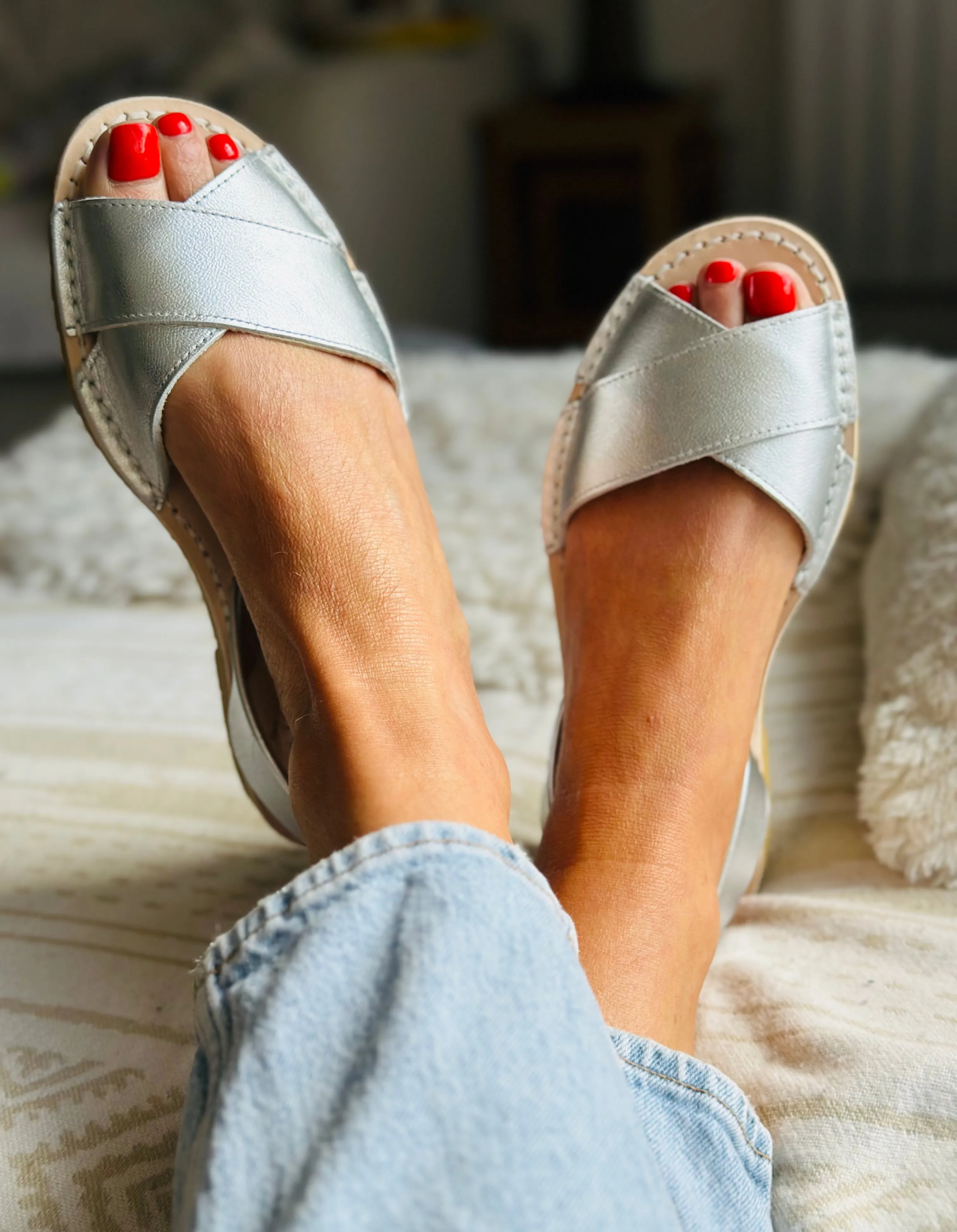 Sylvie Peeptoe Avarcas