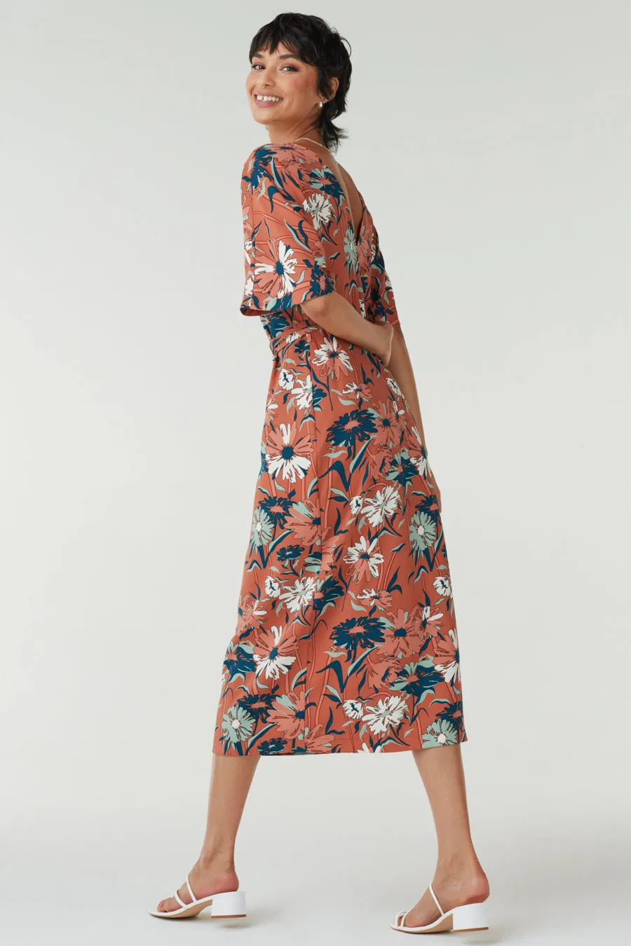 The Convertible Wrap Tie Dress