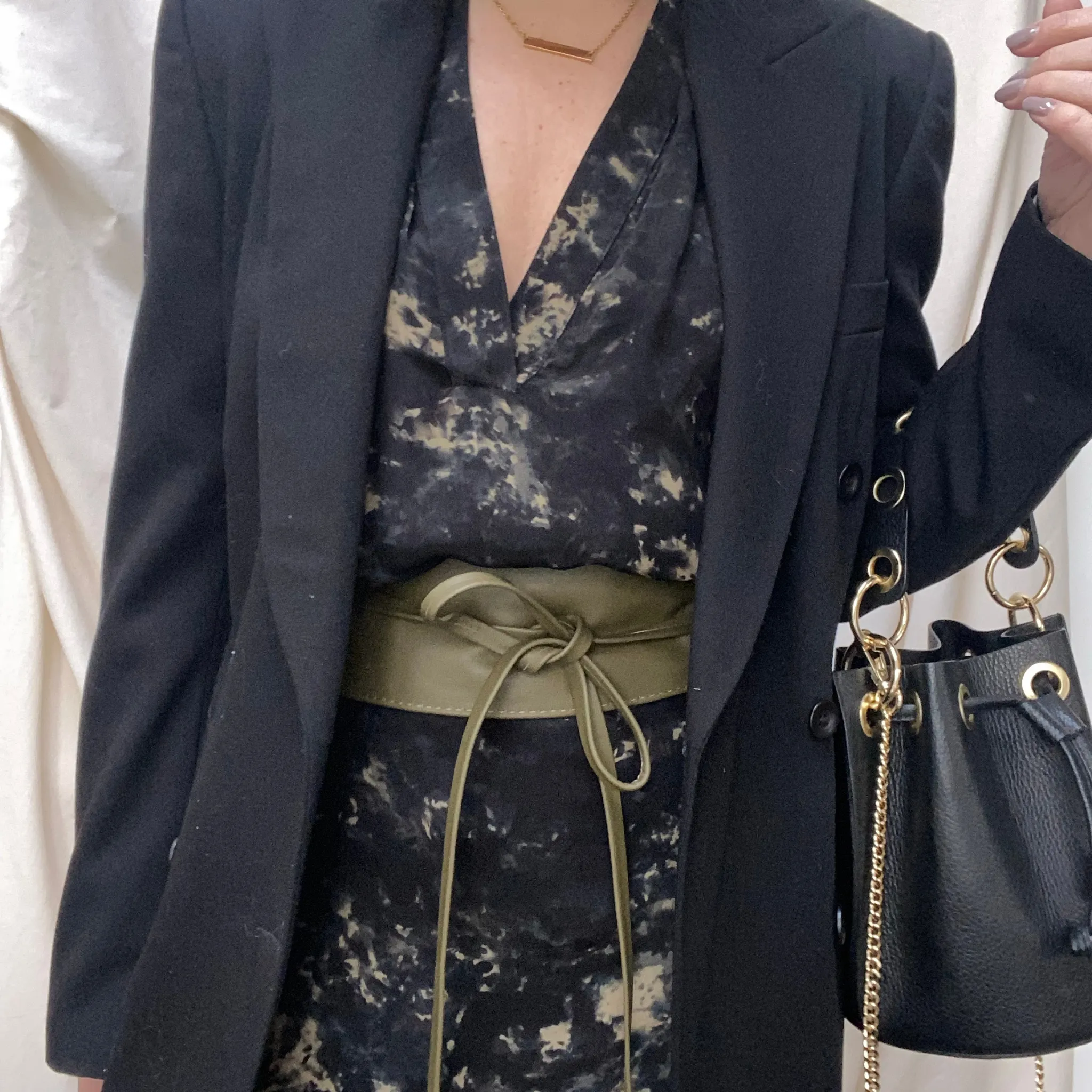 The Obi Leather Wrap Belt