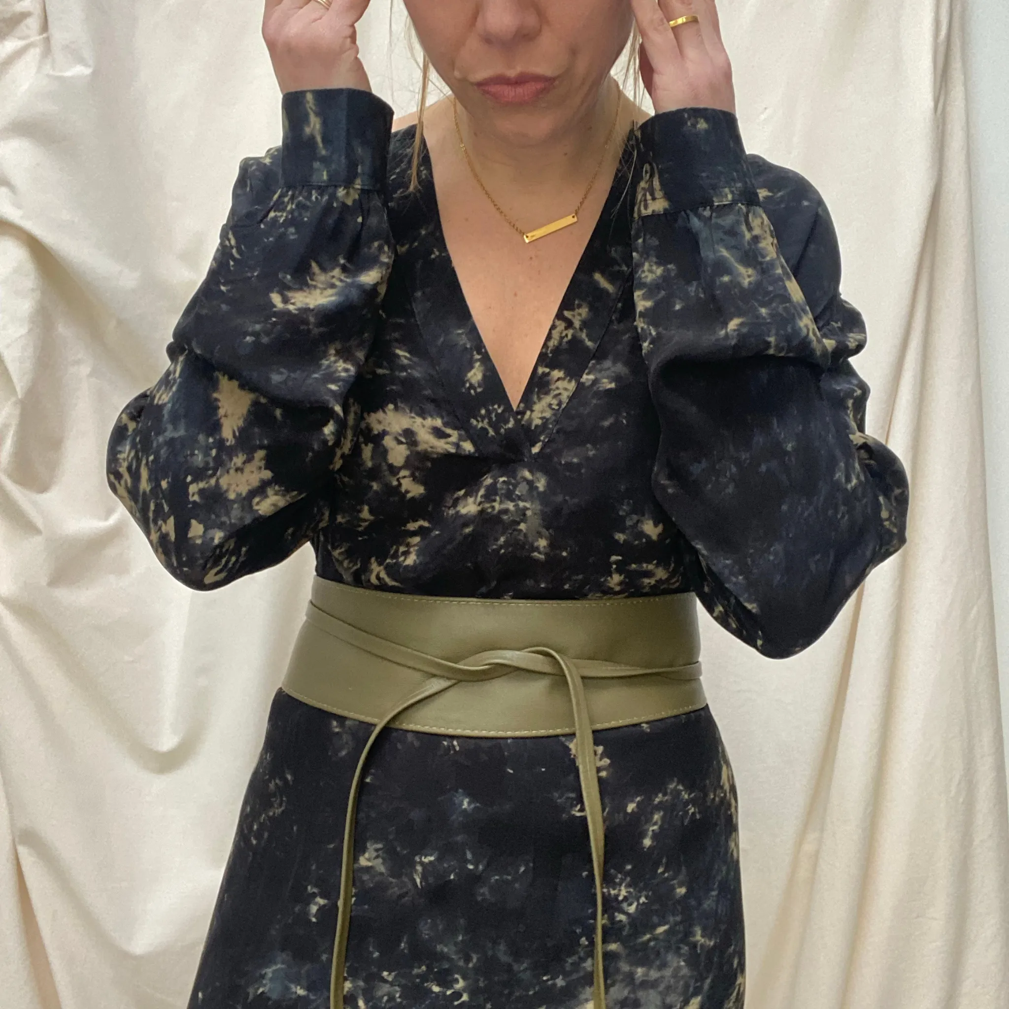 The Obi Leather Wrap Belt