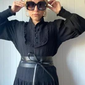 The Obi Leather Wrap Belt