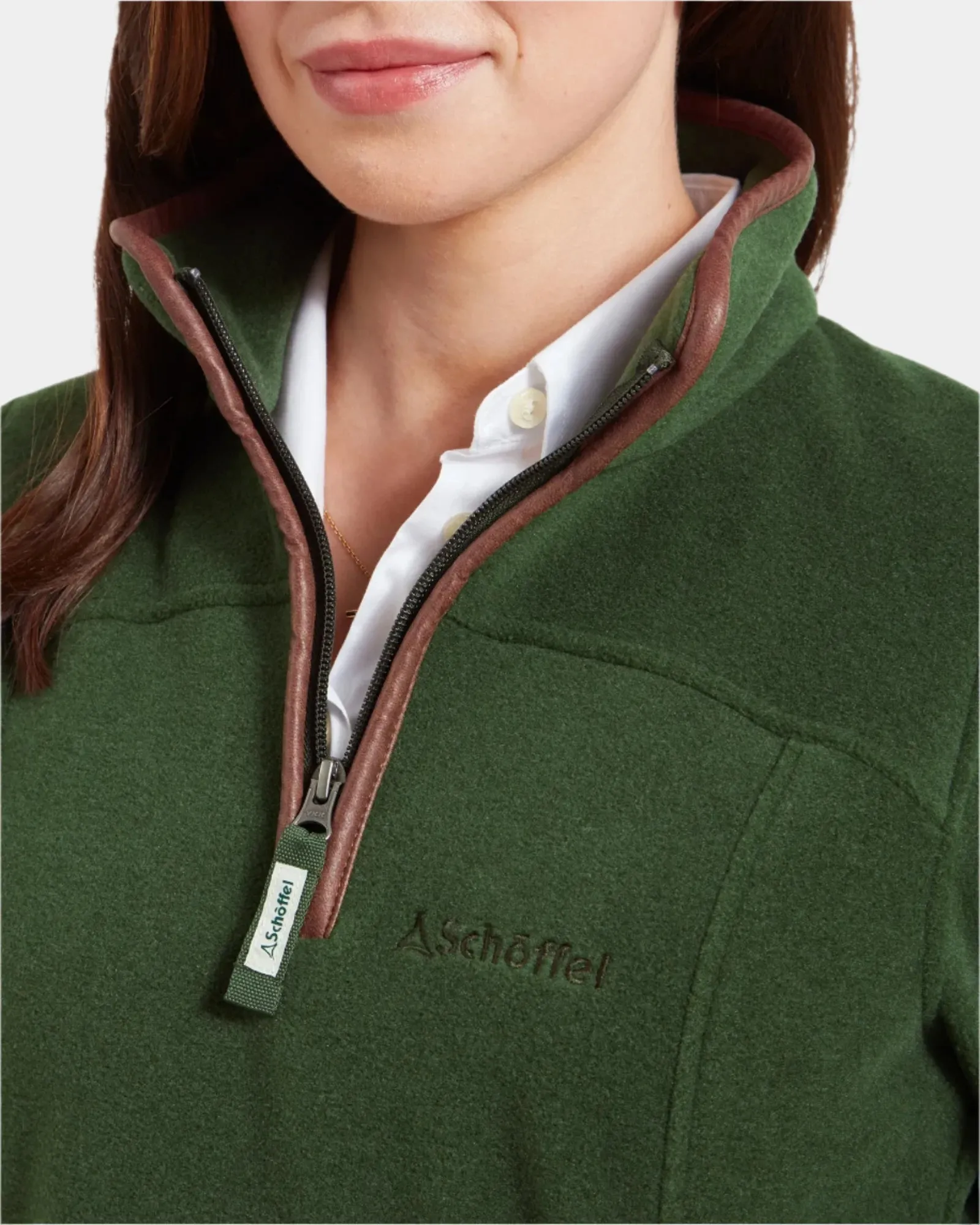 Tilton II Forest Quarter Zip Fleece