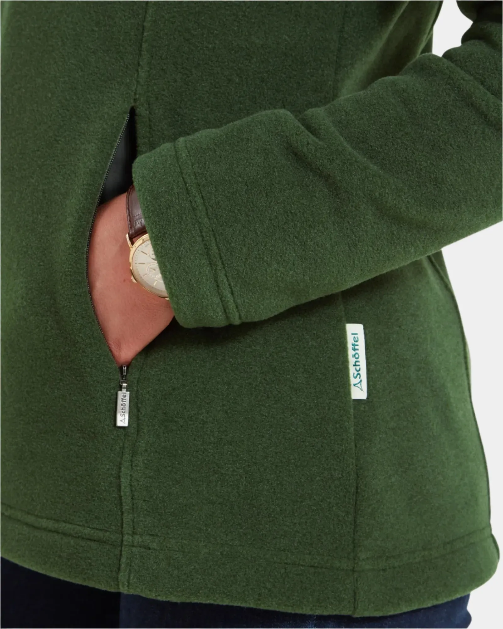 Tilton II Forest Quarter Zip Fleece