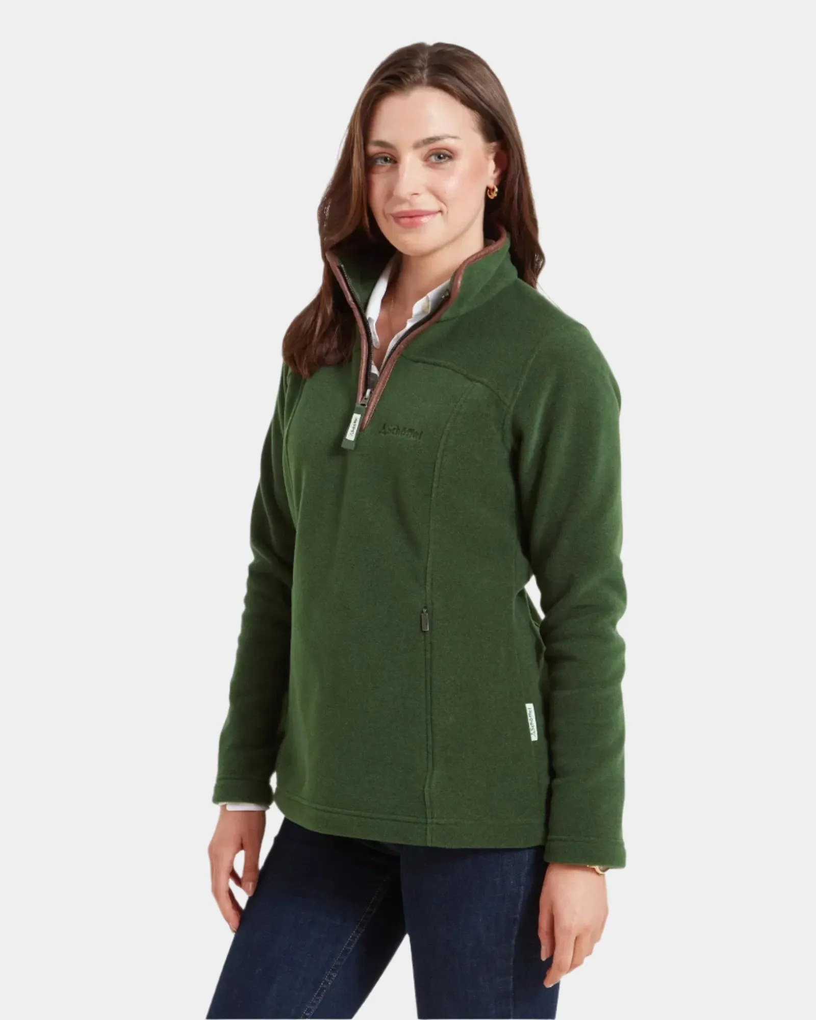 Tilton II Forest Quarter Zip Fleece