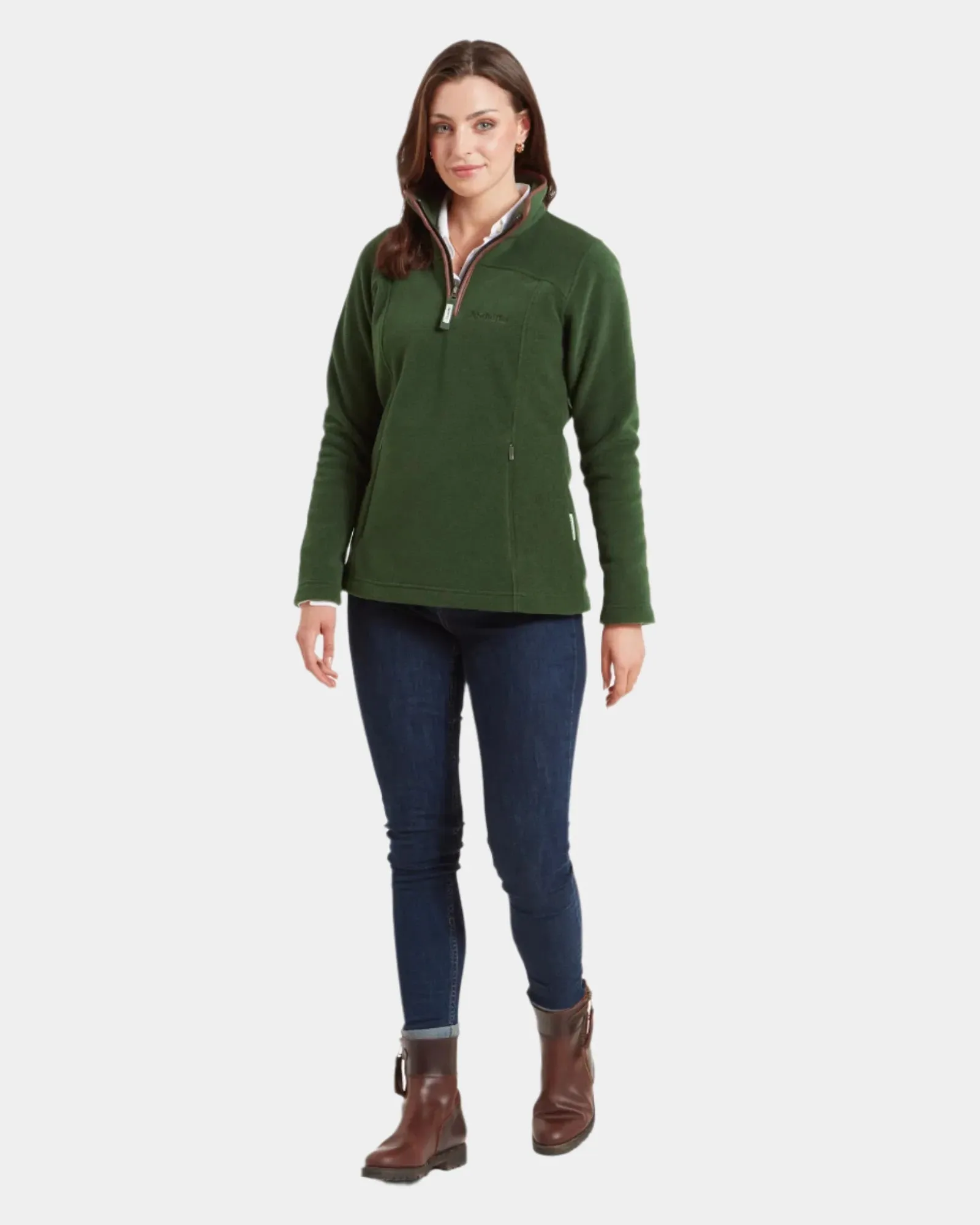Tilton II Forest Quarter Zip Fleece