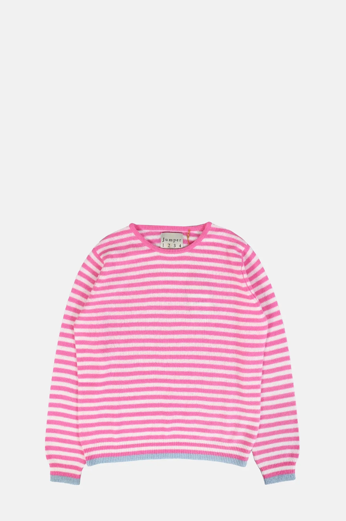 Tipped Little Stripe Crew Azalea Lily Mineral