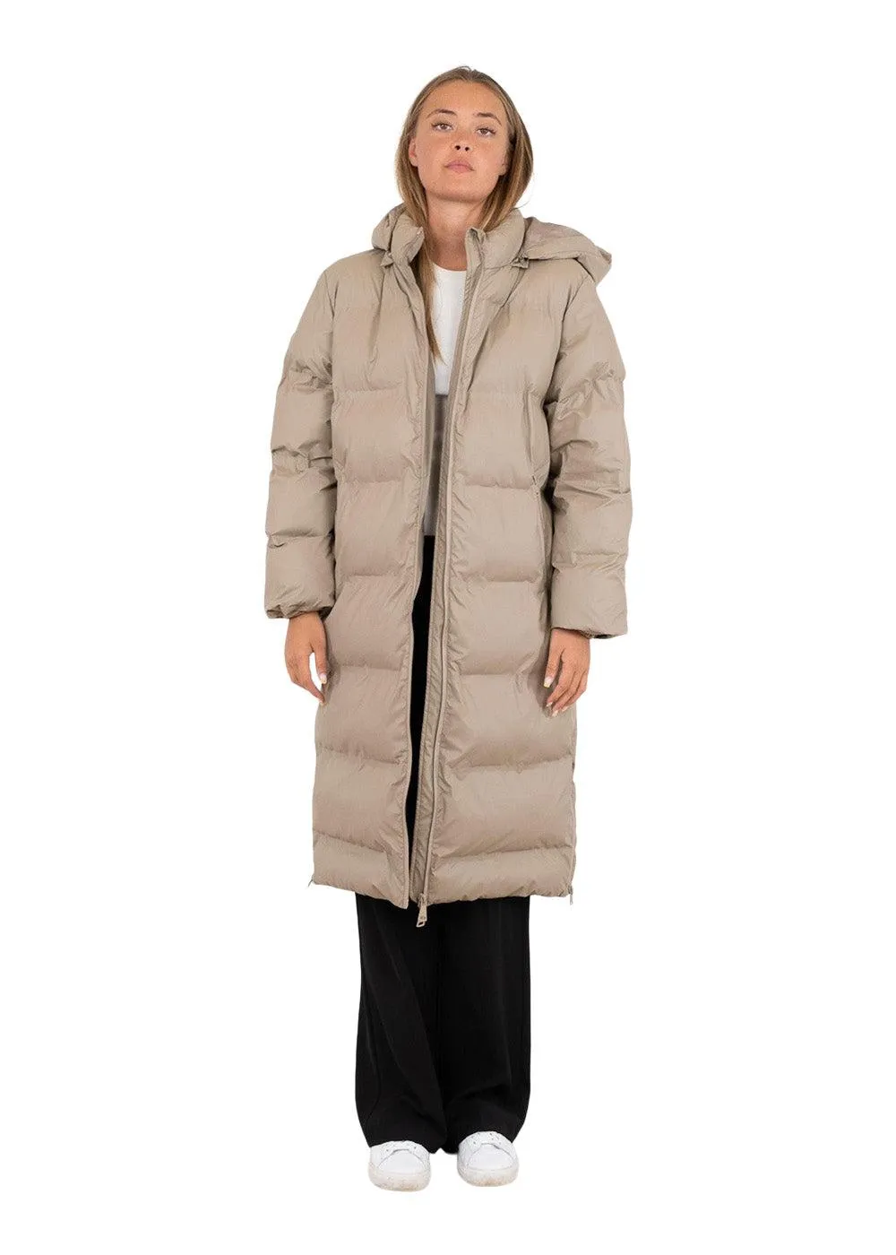 Viviana C Puffer Jacket - Taupe