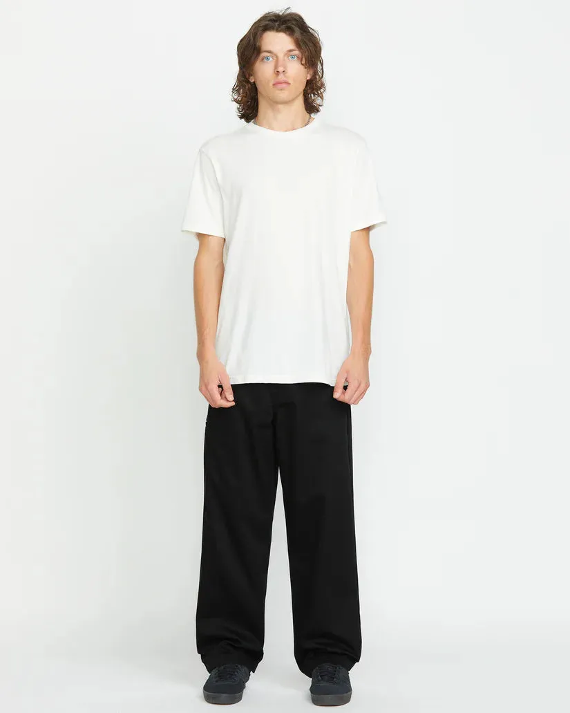 Volcom Men's Frickin Skate Chino Pants Black A1112501_BLK
