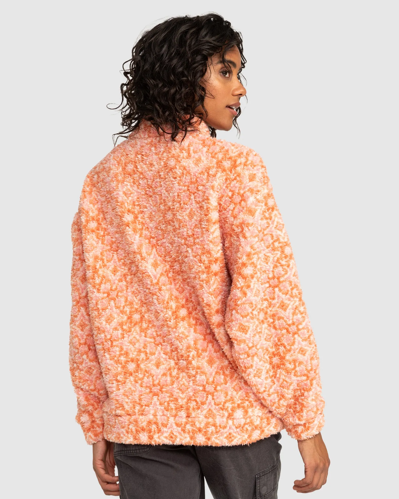 Womens Jive Talking Half Zip Polar Fleece Top