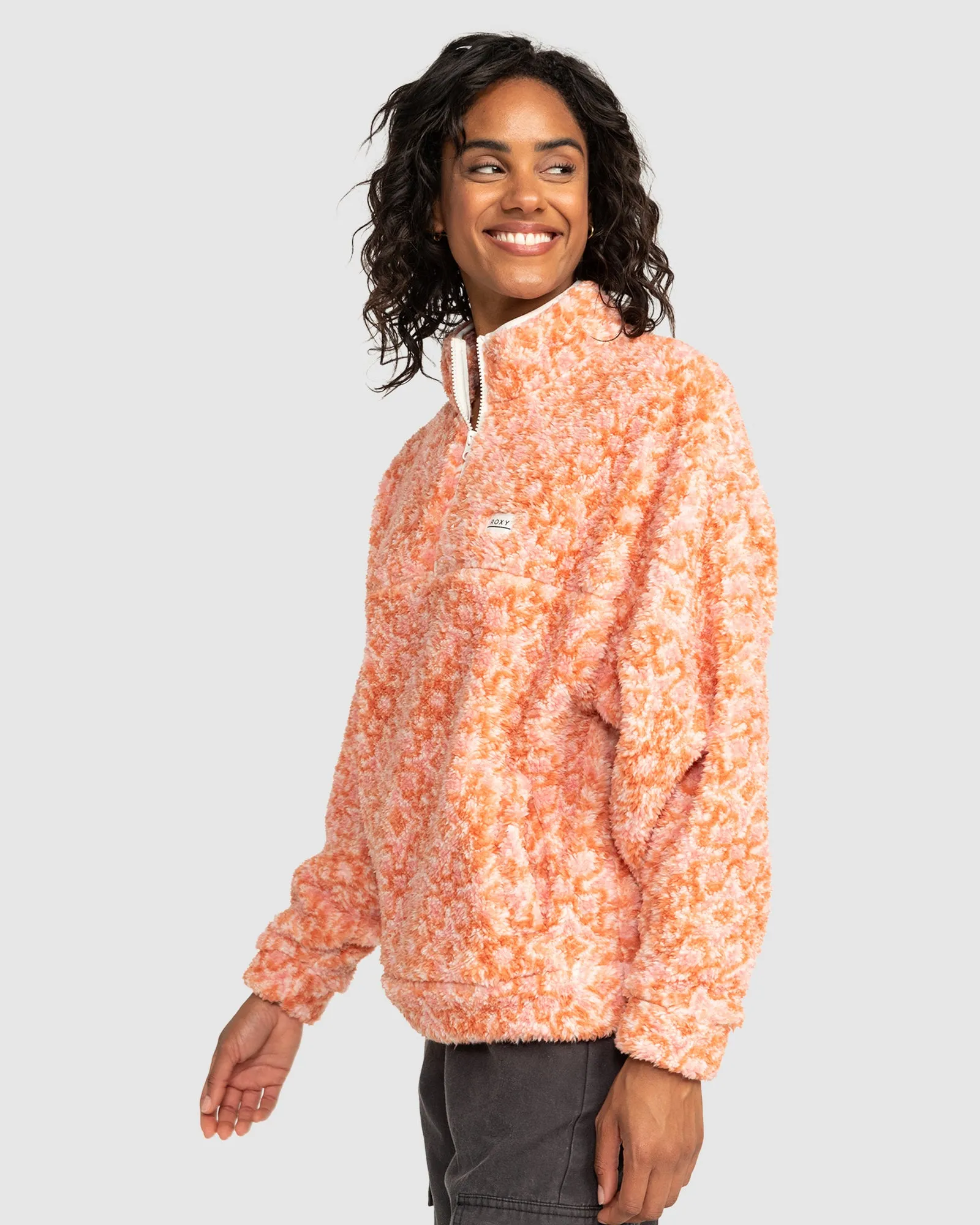 Womens Jive Talking Half Zip Polar Fleece Top