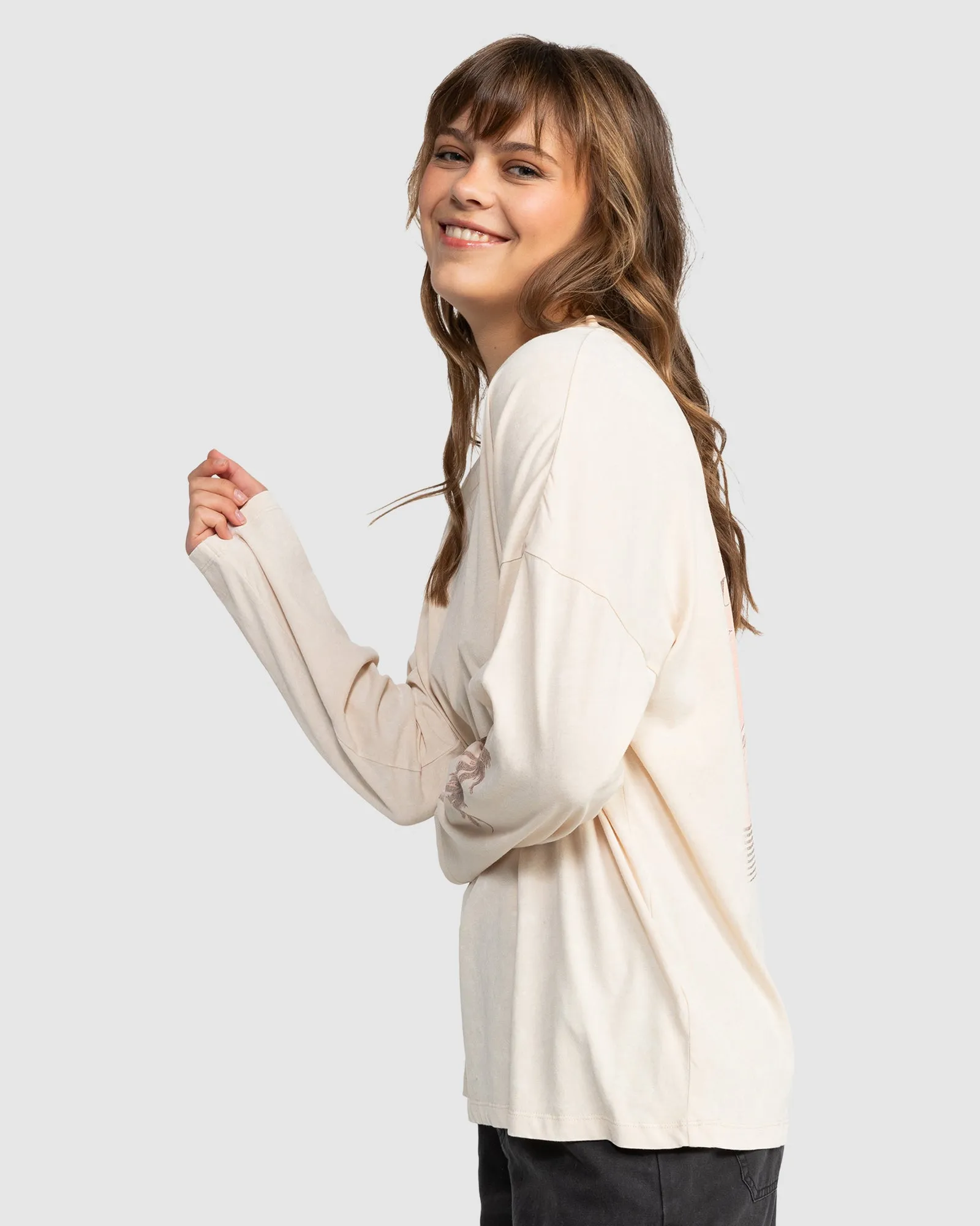 Womens Mawi Wave Oversized T-Shirt
