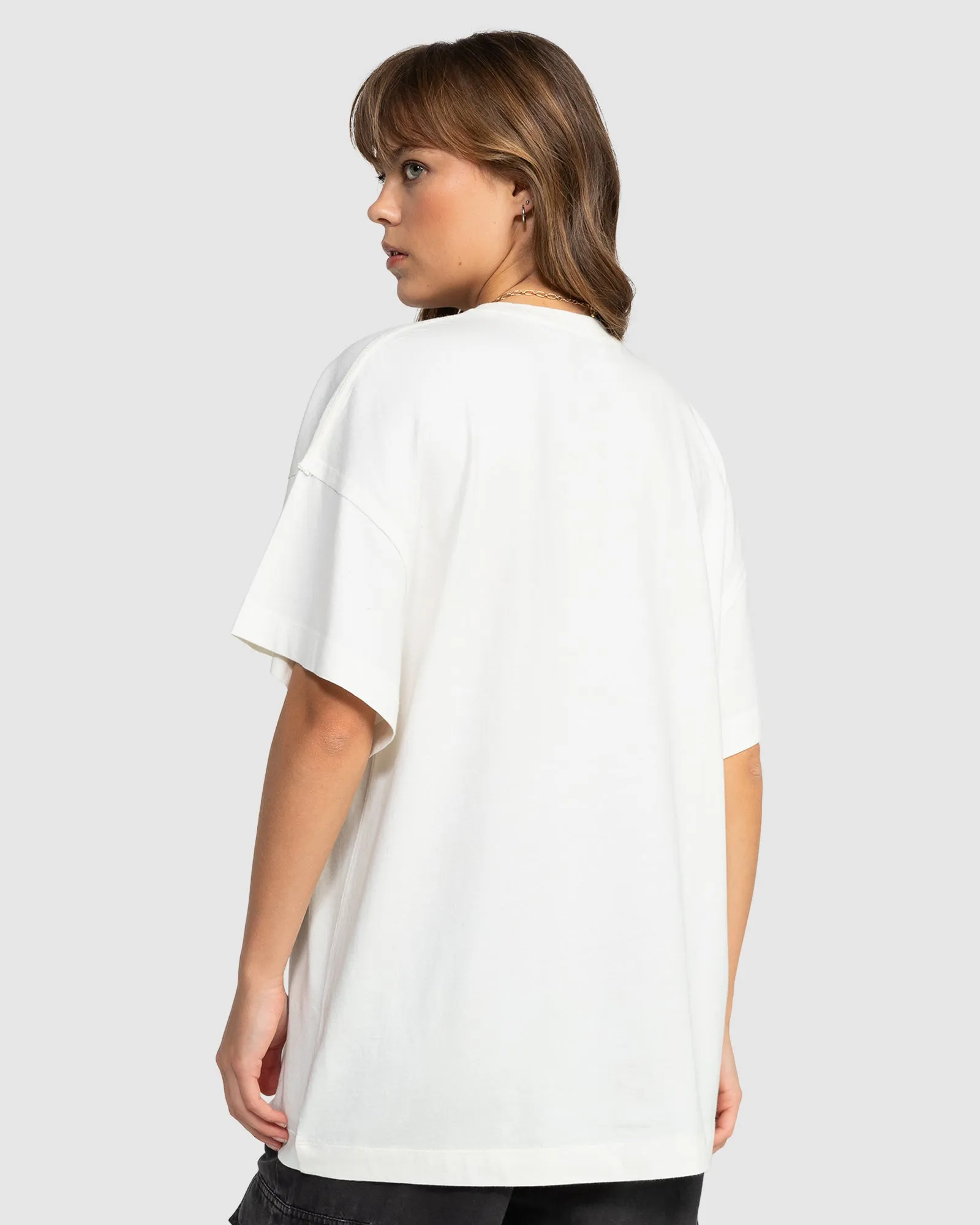Womens Sweeter Sun B Oversized Short Sleeve T-Shirt